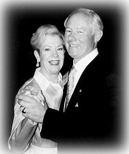 John dances with wife Marilyn at Labconco 75th Anniversary